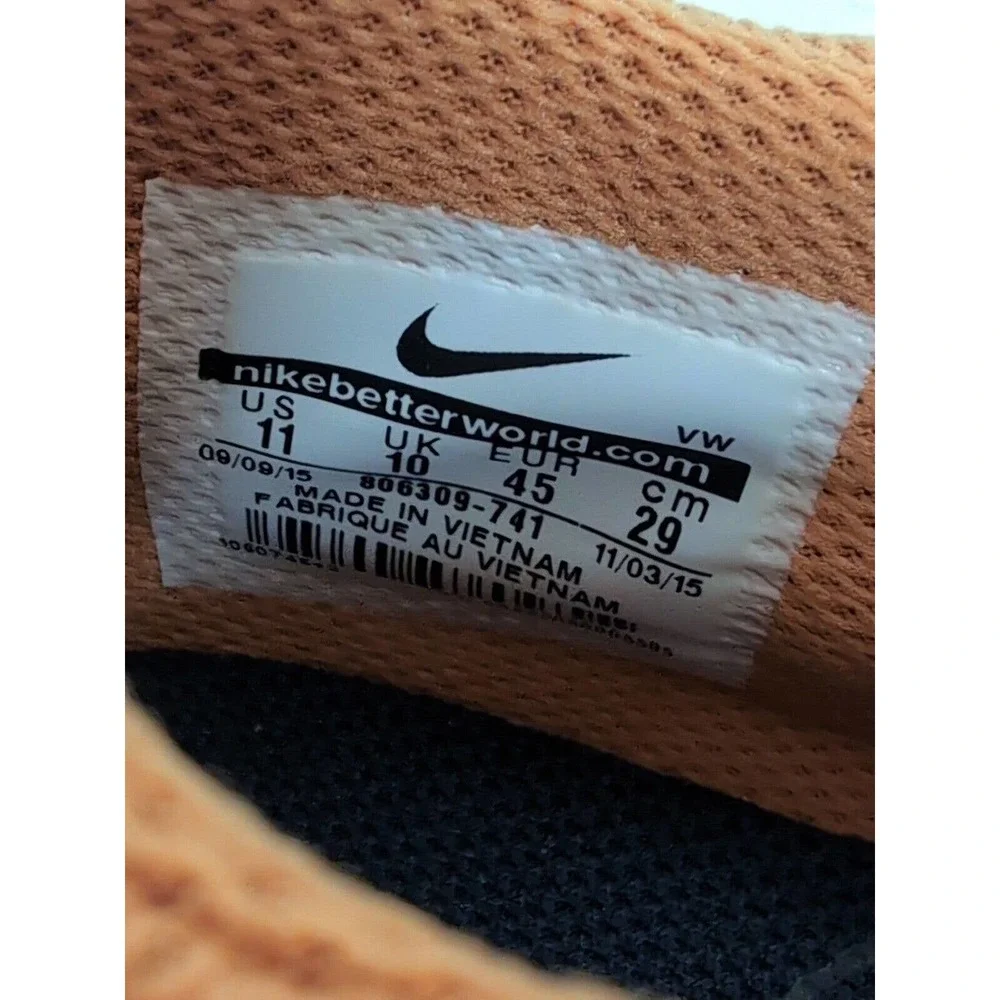 NIB NIKE SB Trainerendor L Sunset Orange 806309 741 SIZE 11‎